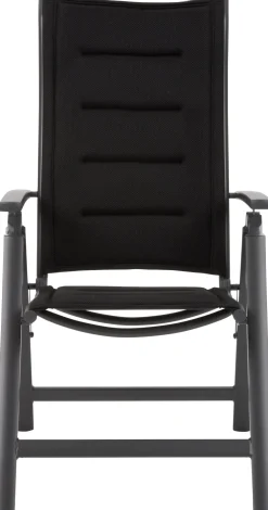 Discount Gartenstuhl verstellbar Haikou 3D schwarz Gartenstühle|Verstellbare Gartentühle