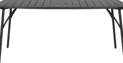 Clearance Gartentisch Olle anthrazit 162,8 x 90 x 73 cm Esstische
