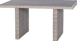 Discount Gartentisch Sanur braun 140 x 82 x 70 cm Esstische