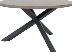 Online Gartentisch Wout rund grau 135 x 135 x 76 cm Esstische