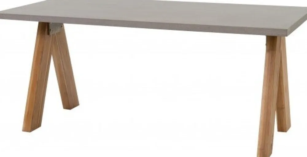 Discount Gartentisch Wout grau 220 x 100 x 77 cm Esstische