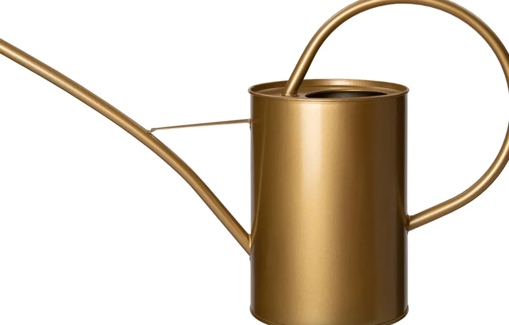 Hot Gießkanne Babs gold 40 x 12 x 27 cm Gießen & Bewässerung|Gießkannen