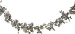 Outlet Girlande Eucalyptus mit Tannenzapfen 177 cm Weihnachts- & Tannengirlanden