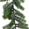 New Girlande Tannenzapfen mit 30 Lampen warmweiß 180 x 26 x 26 cm Weihnachts- & Tannengirlanden