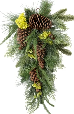 Online Girlande Tannenzapfen 70 x 50 cm Weihnachtskränze