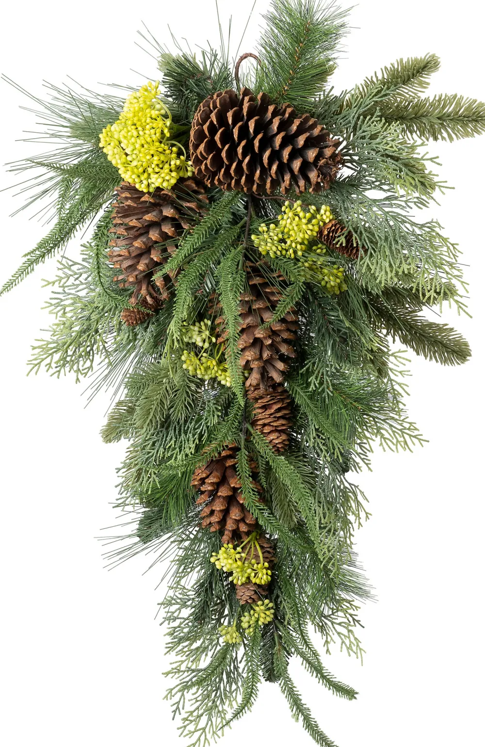 Online Girlande Tannenzapfen 70 x 50 cm Weihnachtskränze