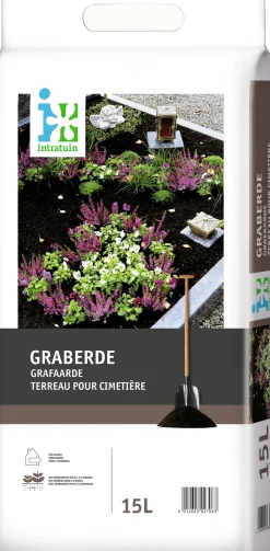 Graberde 15 l Pflanzerde & Substrat|Gartenerde