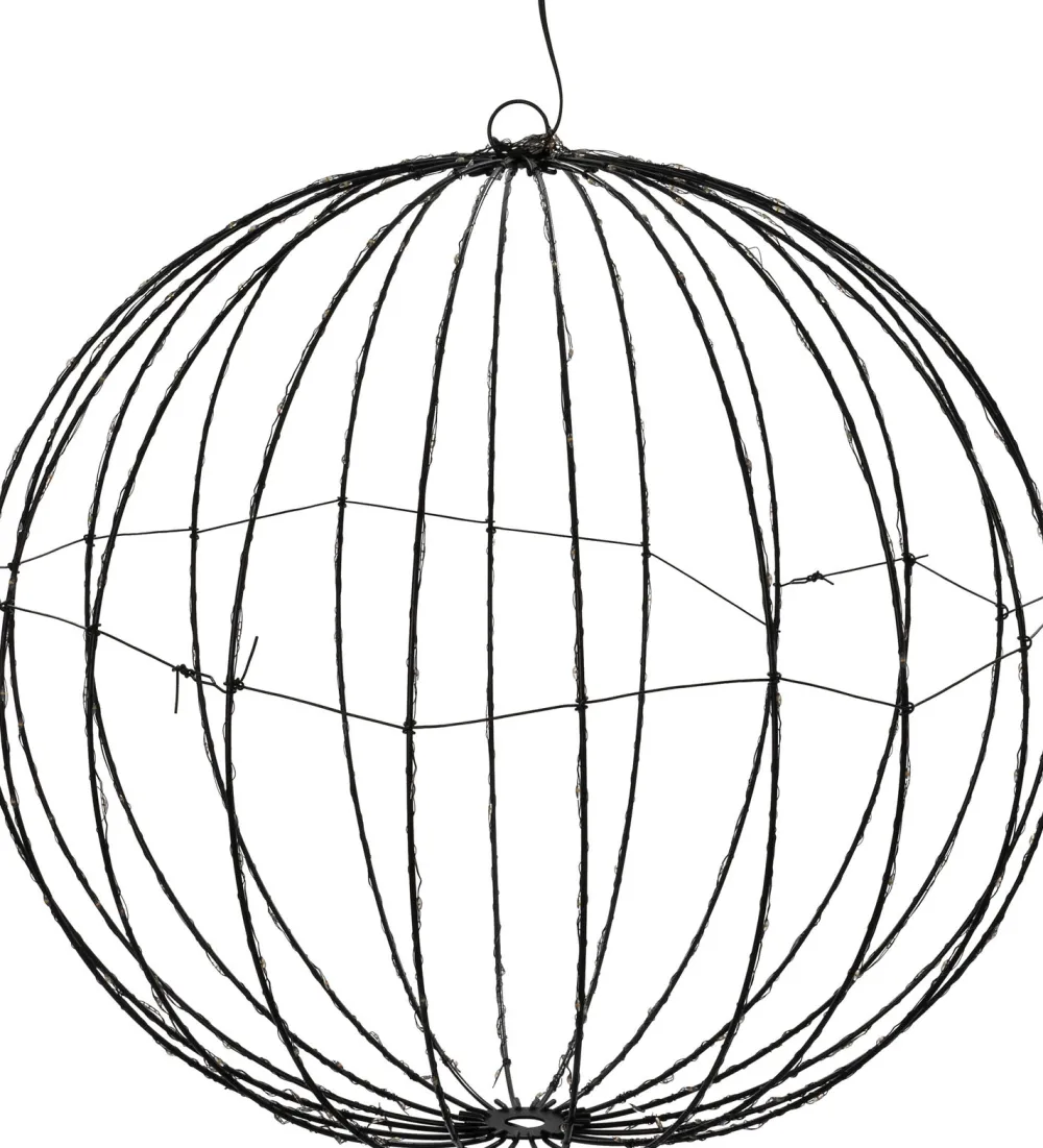 Clearance Hängelampe Kugel D 40 cm Weihnachtsfiguren (Außen)