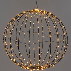 Clearance Hängelampe Kugel D 40 cm Weihnachtsfiguren (Außen)