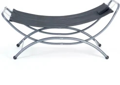 Hängematte mit Gestell Colmar anthrazit 220 x 102 x 109 cm Hängematten