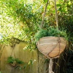 Hänge-Pflanzkorb naturel D 26 cm H 31 cm Pflanzkörbe|Blumentöpfe & Pflanzgefäße