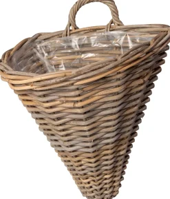 Hot Hängetopf natur 35 x 30 x 42 cm Blumenampeln & Hängetöpfe|Blumentöpfe & Pflanzgefäße