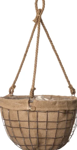 New Hängetopf natur D 25 H 16 cm Blumenampeln & Hängetöpfe|Blumentöpfe & Pflanzgefäße