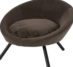 Clearance Hundekorb Fleur taupe D 56 H 41 cm Hundebetten & Hundekörbe