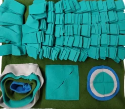 Sale Hundespielzeug Spielmatte grün 40 x 45 x 6 cm Hundespielzeug