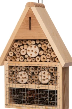 Best Insektenhotel Trio Holz 26 x 9 x 40 cm Insektenhotels