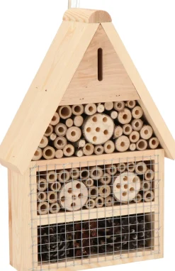 Best Insektenhotel Trio Holz 26 x 9 x 40 cm Insektenhotels