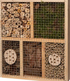 Best Insektenhotel viereckig 38 x 12 x 43 cm Insektenhotels