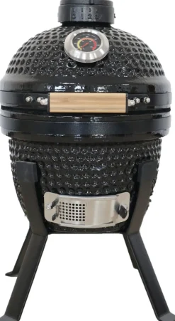 Hot Kamado Keramikgrill Urban Chef schwarz 46 x 32 x 60 cm Kamado Keramikgrills