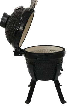 Hot Kamado Keramikgrill Urban Chef schwarz 46 x 32 x 60 cm Kamado Keramikgrills