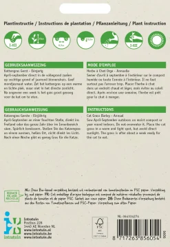 Best Katzengras Samen (Hordeum vulgare) Saatgut