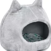 Outlet Katzenkorb Cat grau D 46 H 45 cm Katzenbetten & -Körbe