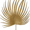 Online kerststeker Fächer Palmblatt 66 cm gold Weihnachtszweige & -Blumen