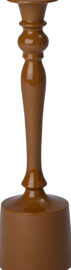 Clearance Kerzenhalter Heros braun D 9 H 31 cm Kerzenständer