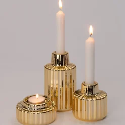 Best Kerzenständer gold 7,6 x 7,6 x 13 cm Kerzenständer
