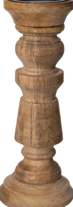 Best Kerzenständer Kalmar braun D 11 H 30 cm Kerzenständer