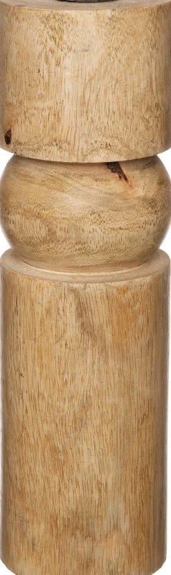 Online Kerzenständer Khan Holz D 7 cm H 25 cm Kerzenständer