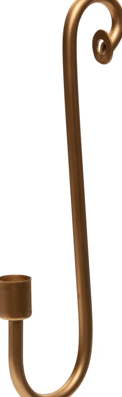 Discount Kerzenständer mit Haken Tjeerd gold 31,3 x 28,8 x 13,8 cm Kerzenständer