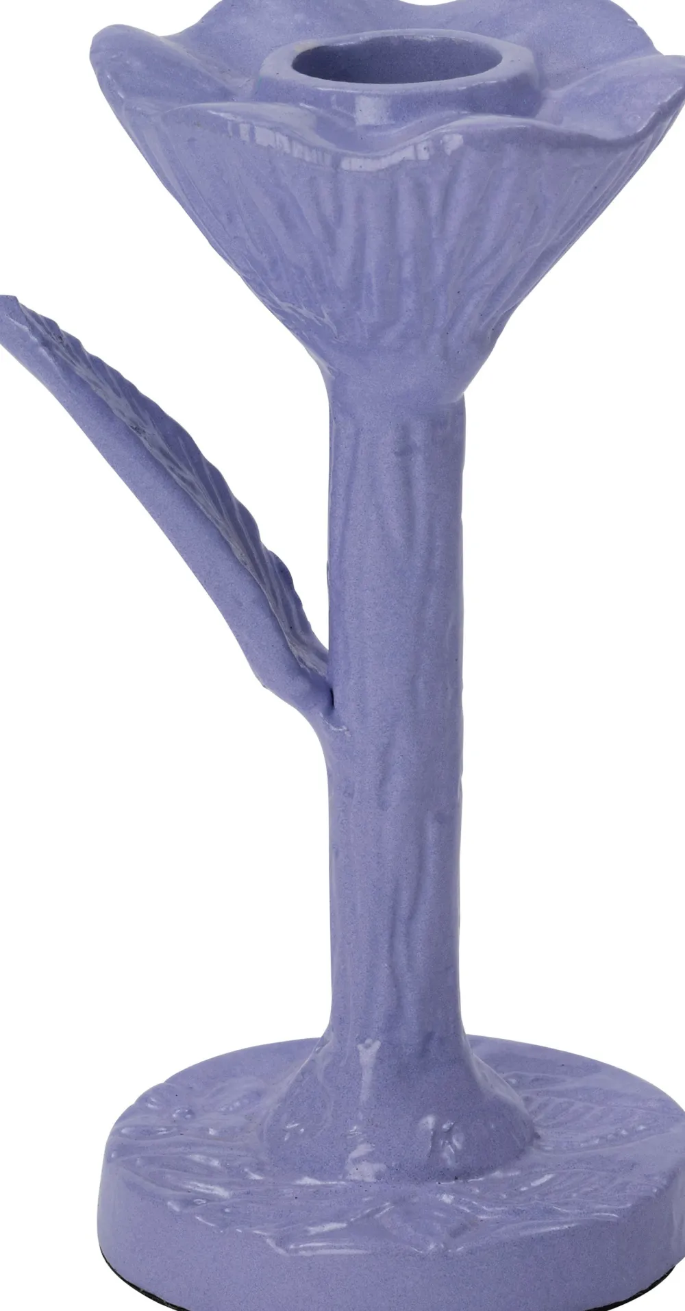 Sale Kerzenständer Nate lila 9 x 6,5 x 15 cm Kerzenständer