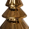 Hot Kerzenständer Tannenbaum Pia gold D 8,3 H 8,2 cm Kerzenständer