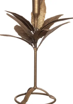 Kerzenständer Vic gold D 19,5 cm H 31 Kerzenständer