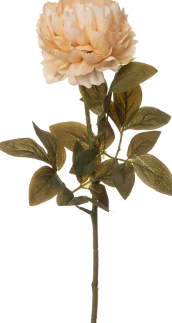 New Kunstblume Pfingstrose 68 cm geel Kunstblumen