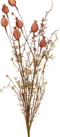 Sale Kunstblume Strauß rosa 60 cm Kunstblumen