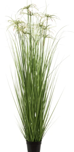 New Kunstpflanze Papyrus D 50 cm H 110 cm Kunstpflanzen