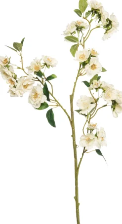 Sale Kunstzweig mit Blüten creme H 76 cm Künstliche Deko-Zweige