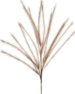 Sale Kunstzweig mit Federn braun 140 cm Kunstblumen