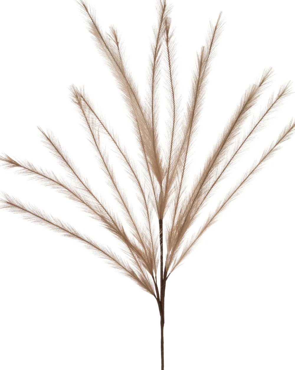 Sale Kunstzweig mit Federn braun 140 cm Kunstblumen