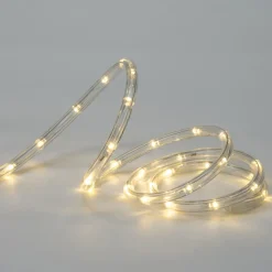 Online LED Lichterschlauch für außen transparent 6 m warmweiß Lichtschläuche