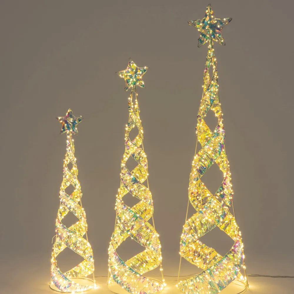 New Lichterbaum Iris D 20 H 80 cm Weihnachtsfiguren (Außen)