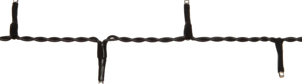 Lichterkette 2 m mit 40 Reiskorn-LEDs warmweiß Weihnachtsbaumbeleuchtung