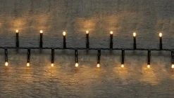 Sale Lichterkette außen 16 m mit 700 LEDs warmweiß Weihnachtsbaumbeleuchtung