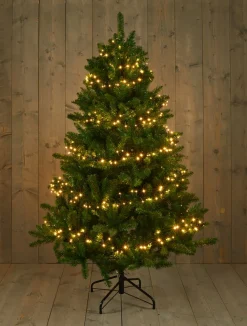 Sale Lichterkette außen 16 m mit 700 LEDs warmweiß Weihnachtsbaumbeleuchtung