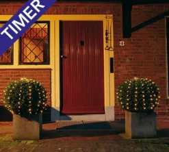 Online Lichternetz für Buxus mit 120 LEDs warmweiß D 120 cm Lichternetze