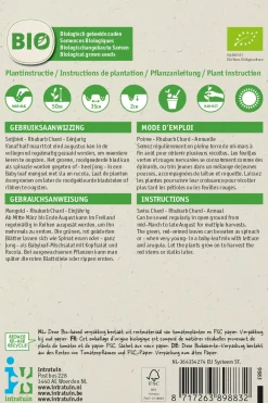 Online Mangold (Beta vulgares 'Rhubard Chard') (BIO) Samen Gemüsesamen|Saatgut