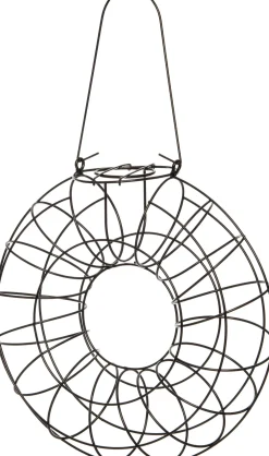 Clearance Meisenknödelhalter schwarz 24 x 8 x 24 cm Gartenvögel|Vogelfutterhäuser