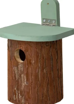 Outlet Nistkasten Baumstamm 18 x 19 x 28 cm Gartenvögel|Vogelhäuser & Nistkästen